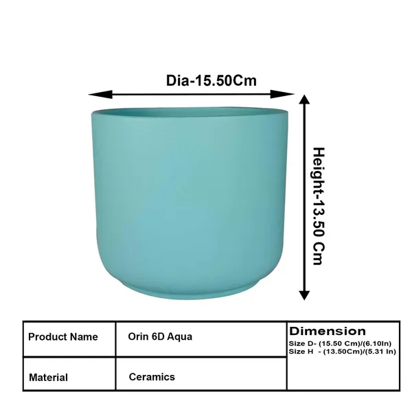 Orin_6D_Aqua_Ceramic_Pots_For_Indoor_Plants,_Planters,Gamla,Outdoor,Balcony,Home,Round,Garden,_Office_Decor,Succulent(H_-_13.5_X_D_-_15.5_Cm)
