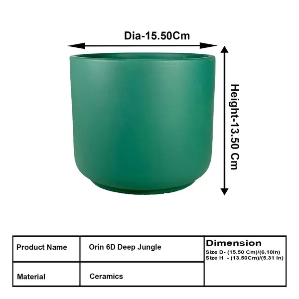 Orin_6D_Deep_Jungle_Ceramic_Pots_For_Indoor_Plants,_Planters,Gamla,Outdoor,Balcony,Home,Round,Garden,_Office_Decor,Succulent(H_-_13.5_X_D_-_15.5_Cm)