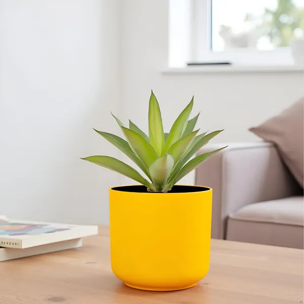 Orin_6D_Lily_Ceramic_Pots_For_Indoor_Plants,_Planters,Gamla,Outdoor,Balcony,Home,Round,Garden,_Office_Decor,Succulent(H_-_13.5_X_D_-_15.5_Cm)