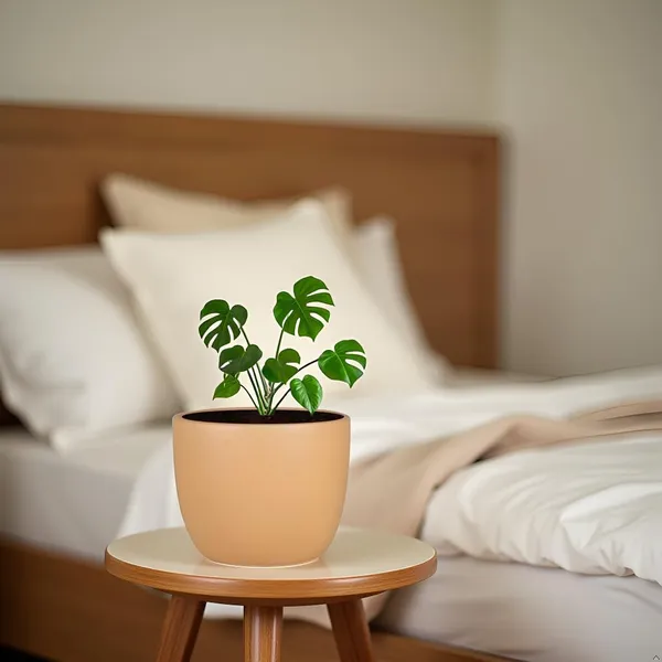 Avani_5D_Ginger_Ceramic_Pots_For_Indoor_Plants,_Planters,Gamla,Outdoor,Balcony,Home,Round,Garden,_Office_Decor,Succulent(H_-_11_X_D_-_13_Cm)