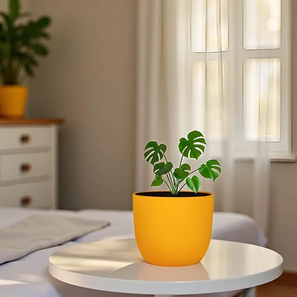 Avani_6D_Lily_Ceramic_Pots_For_Indoor_Plants,_Planters,Gamla,Outdoor,Balcony,Home,Round,Garden,_Office_Decor,Succulent(H_-_13_X_D_-_15.5_Cm)