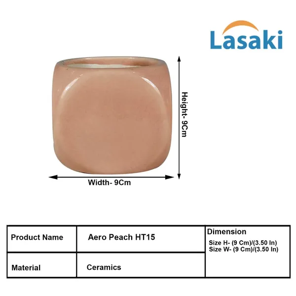 Aero_Peach_5_Ceramic_Pots_For_Indoor_Plants,_Planters,Gamla,Outdoor,Balcony,Home,Round,Garden,_Office_Decor,Succulent(L-9_X_W-9_X_H_-_9_Cm)