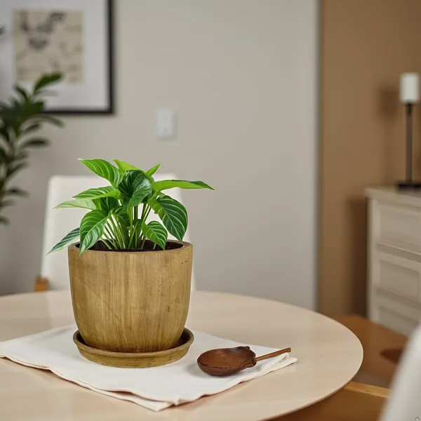 Avani_5D_Antique_With_Plate_R4_Antique_Ceramic_Pots_For_Indoor_Plants,Planters,Flower,Gamla,Outdoor(Pot-D-13_X_H-11Cm,Plate-D-13_Xh-2_Cm)