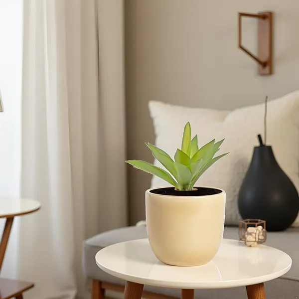Avani_5D_Brown__Ceramic_Pots_For_Indoor_Plants,_Planters,Gamla,Outdoor,Balcony,Home,Round,Garden,_Office_Decor,Succulent(H_-_11_X_D_-_13_Cm)