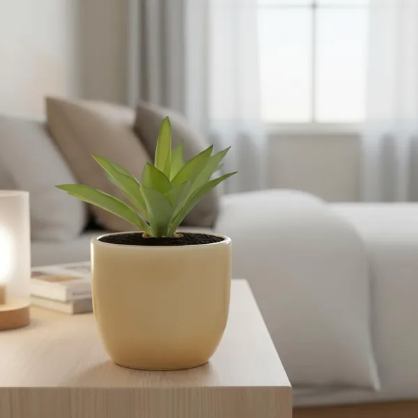 Avani_4.5D_Brown__Ceramic_Pots_For_Indoor_Plants,_Planters,Gamla,Outdoor,Balcony,Home,Round,Garden,_Office_Decor,Succulent(H_-_9_X_D_-_11.5_Cm)