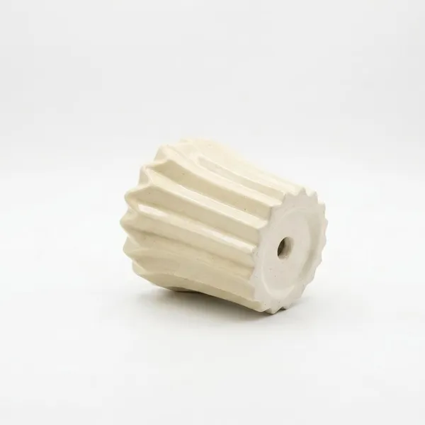 Lasaki_Flory_ivory_HT25_Ceramic_Pots_for_Indoor_Plants,_Planters,gamla,Outdoor,Balcony,Home,Round,Garden,_Office_Decor,Succulent(H_-_14_X_D_-_15_cm)(Plants_not_included)