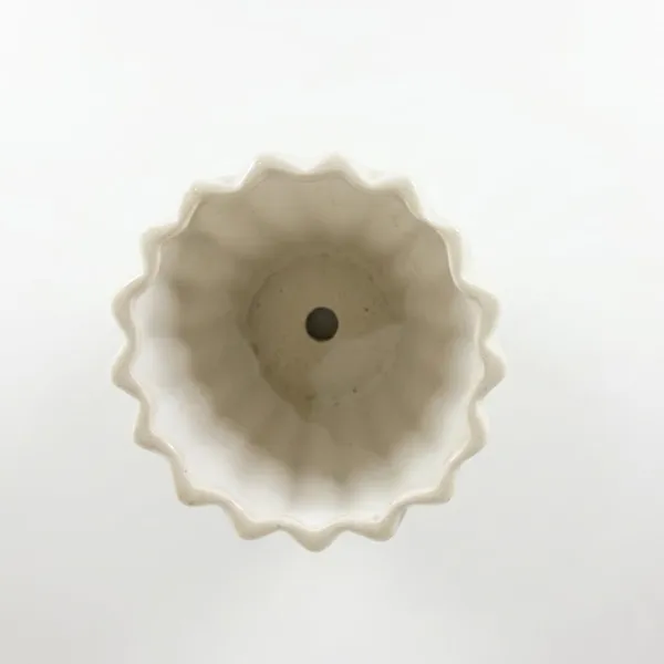 Lasaki_Flory_ivory_HT25_Ceramic_Pots_for_Indoor_Plants,_Planters,gamla,Outdoor,Balcony,Home,Round,Garden,_Office_Decor,Succulent(H_-_14_X_D_-_15_cm)(Plants_not_included)