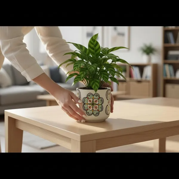 Lasaki_Orin_4.5d_moroccan_painting_Ceramic_Pots_for_Indoor_Plants,_Planters,gamla,Outdoor,Balcony,Home,Round,Garden,_Office_Decor,Succulent(H_-_10_X_D_-_11.5_cm)(Plants_not_included)