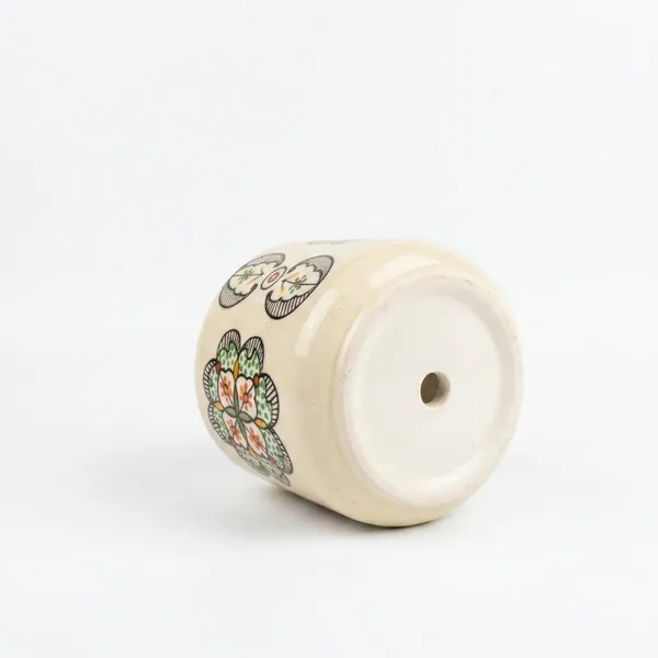 Lasaki_Orin_6d_moroccan_painting_Ceramic_Pots_for_Indoor_Plants,_Planters,gamla,Outdoor,Balcony,Home,Round,Garden,_Office_Decor,Succulent(H_-_13.5_X_D_-_15.5_cm)(Plants_not_included)