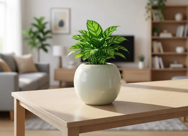 Lasaki_Peblo_big_ivory_HT25_Ceramic_Pots_for_Indoor_Plants,_Planters,gamla,Outdoor,Balcony,Home,Round,Garden,_Office_Decor,Succulent(H_-_8.5_X_D_-_11_cm)(Plants_not_included)