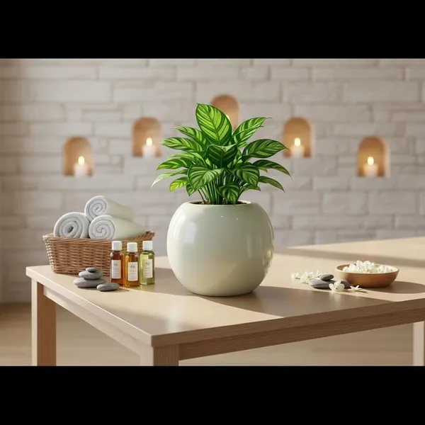 Lasaki_Peblo_big_ivory_HT25_Ceramic_Pots_for_Indoor_Plants,_Planters,gamla,Outdoor,Balcony,Home,Round,Garden,_Office_Decor,Succulent(H_-_8.5_X_D_-_11_cm)(Plants_not_included)
