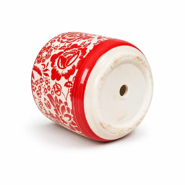 Lasaki_Orin_6d_sp1_red_Ceramic_Pots_for_Indoor_Plants,_Planters,gamla,Outdoor,Balcony,Home,Round,Garden,_Office_Decor,Succulent(H_-_13.5_X_D_-_15.5_cm)(Plants_not_included)