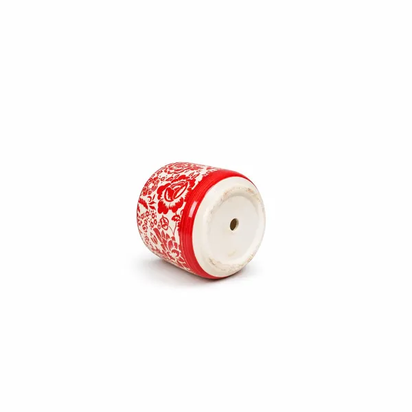 Lasaki_Orin_4.5d_flr2_red_Ceramic_Pots_for_Indoor_Plants,_Planters,gamla,Outdoor,Balcony,Home,Round,Garden,_Office_Decor,Succulent(H_-_10_X_D_-_11.5_cm)(Plants_not_included)