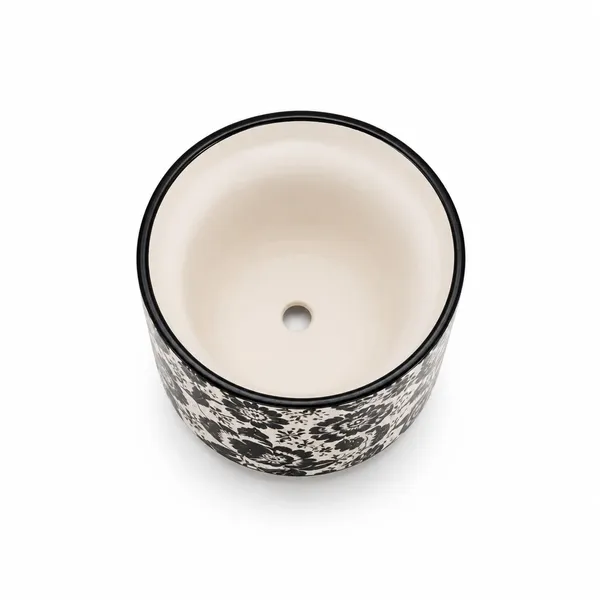 Lasaki_Orin_6d_sp1_black_Ceramic_Pots_for_Indoor_Plants,_Planters,gamla,Outdoor,Balcony,Home,Round,Garden,_Office_Decor,Succulent(H_-_13.5_X_D_-_15.5_cm)(Plants_not_included)