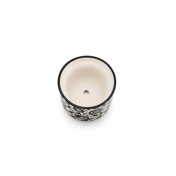 Lasaki_Orin_4.5d_sp1_black_Ceramic_Pots_for_Indoor_Plants,_Planters,gamla,Outdoor,Balcony,Home,Round,Garden,_Office_Decor,Succulent(H_-_10_X_D_-_11.5_cm)(Plants_not_included)