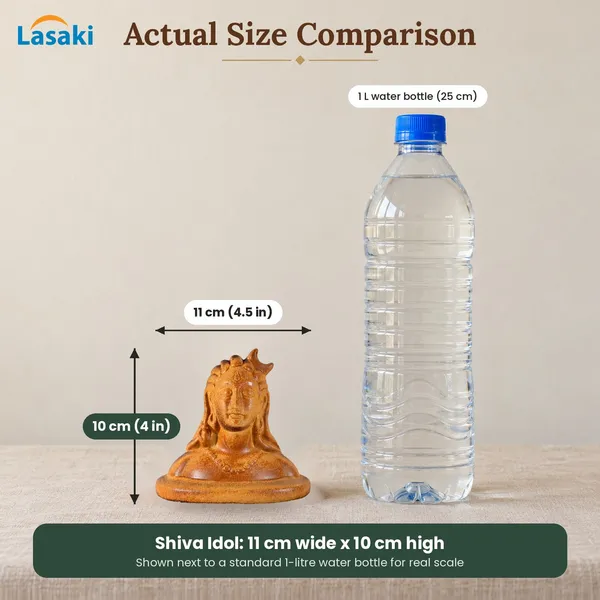 Lasaki_Shiva_Idol_Ceramic_Showpiece_for_Home_Decor,_Rustic_Ochre,_10_cm
