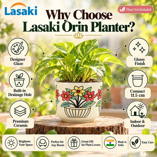 Lasaki_Orin_Ceramic_Pot_for_Indoor_Plants,_Flower_Basket_Design,_4.5_Inch