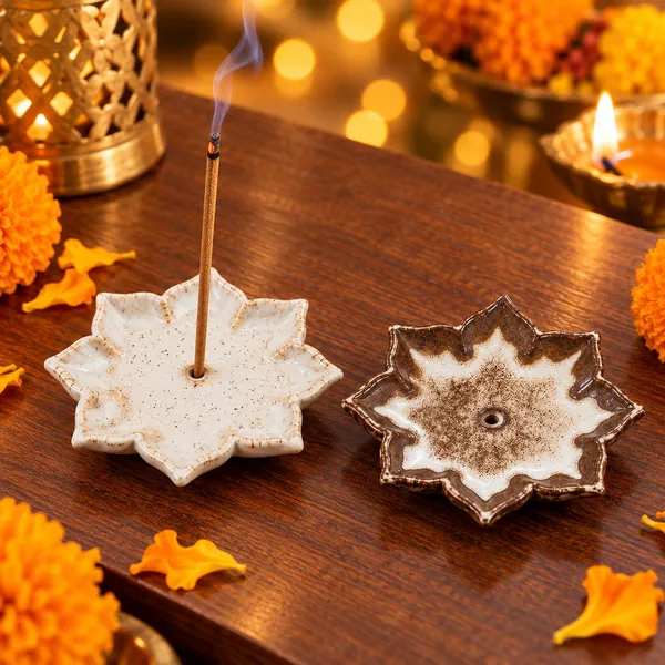 Lasaki_Petal_Ceramic_Agarbatti_Stand_Set_of_2,_Multipurpose_Incense_Holder