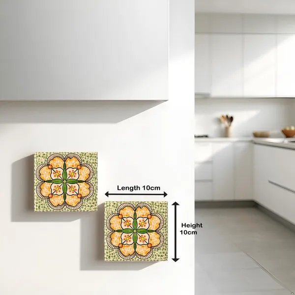 Lasaki_Moroccan_4x4_inch_(set_of_2)_Handmade_Ceramic_tiles_for_Kitchen,_Bathroom_&_Wall_D�cor