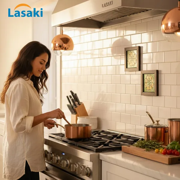 Lasaki_Moroccan_5.5x5.5_inch_(set_of_2)_with_wooden_frame_Handmade_Ceramic_tiles_for_Kitchen,_Bathroom_&_Wall_D�cor