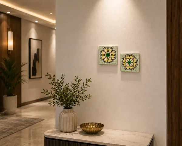 Lasaki_Moroccan_mint_tile_4x4_inch_(set_of_2)_Handmade_Ceramic_tiles_for_Kitchen,_Bathroom_&_Wall_D�cor