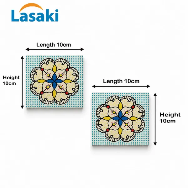Lasaki_Moroccan_blue_tile_4x4_inch_(set_of_2)_Handmade_Ceramic_tiles_for_Kitchen,_Bathroom_&_Wall_D�cor