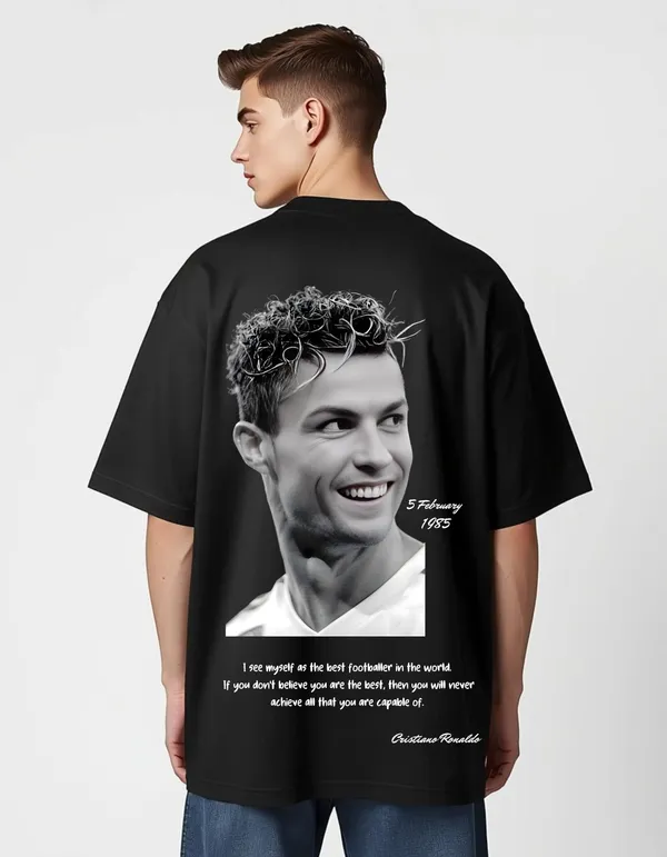 Black_Proleague_Series_Cotton_Oversize_Fit_T-Shirt_For_Men