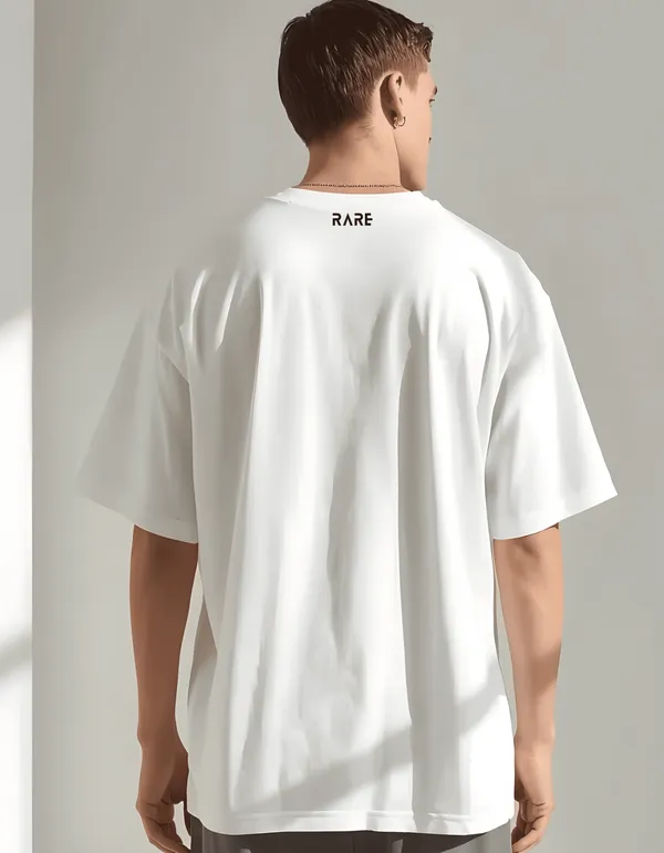 White_Primeword_Edition_Cotton_Oversize_Fit_T-Shirt_For_Men