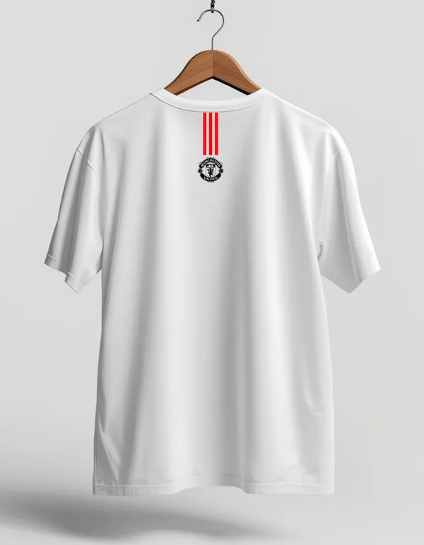 White_Proleague_Series_Cotton_Oversize_Fit_T-Shirt_For_Men