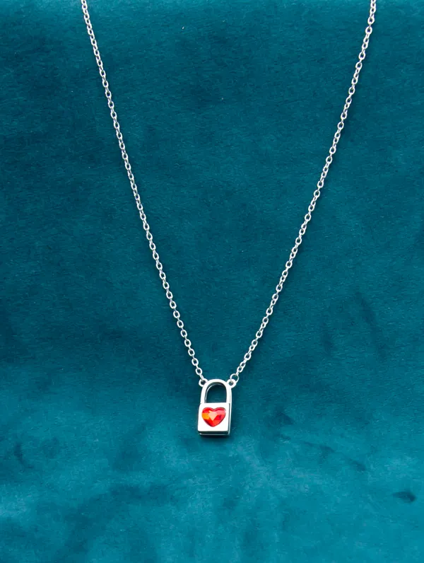 925_Silver_Crimson_Love_And_Midnight_Onyx_Pendant_For_Women(Pack_Of_2)