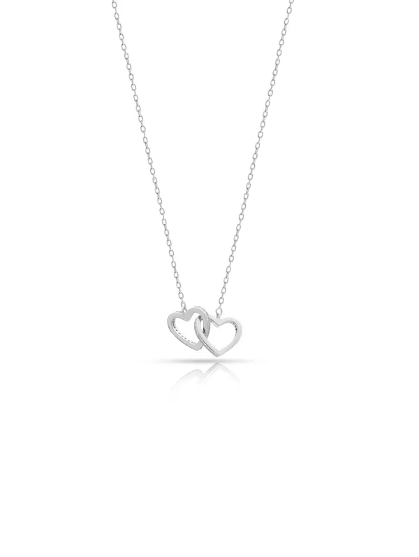 925_Silver_Eternal_Togetherness_Pendant_Chain_For_Women