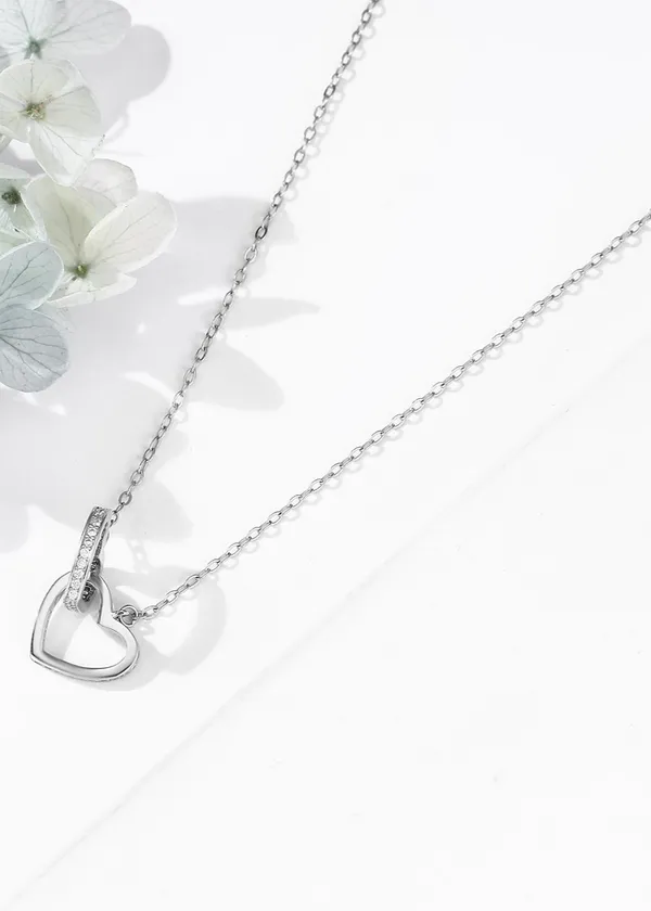 925_Silver_Eternal_Togetherness_Pendant_Chain_For_Women