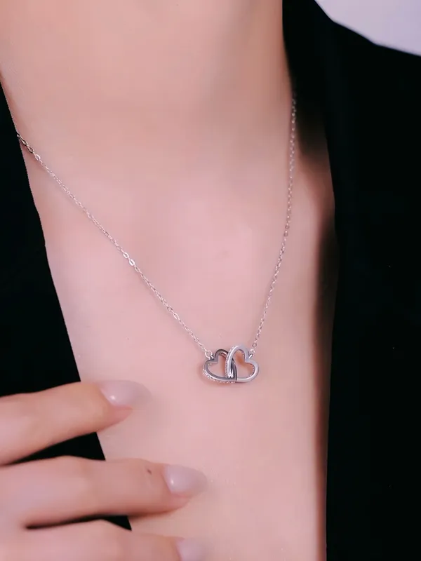 925_Silver_Eternal_Togetherness_Pendant_Chain_For_Women