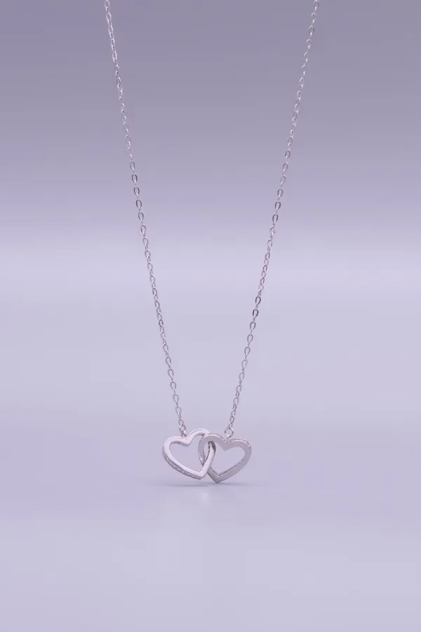 925_Silver_Eternal_Togetherness_Pendant_Chain_For_Women