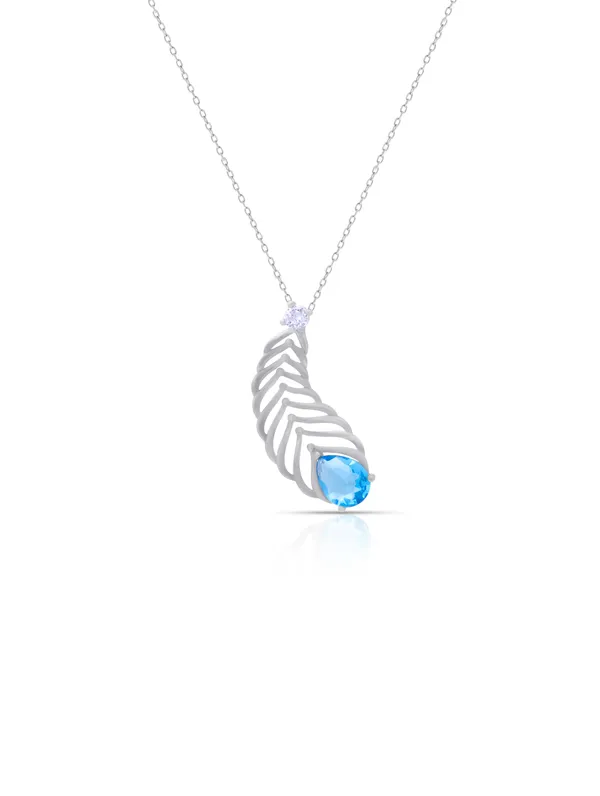 925_Silver_Peacock_Grace_Pendant_For_Women