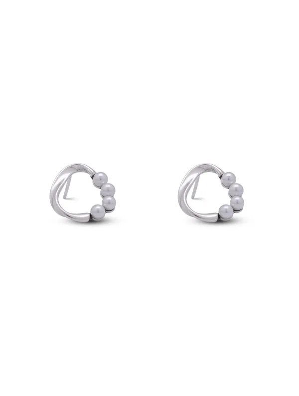 925_Silver_Modern_Loop_Luxe_Earrings_For_Women