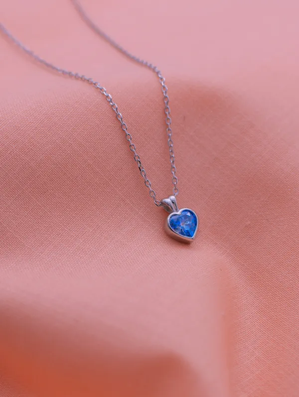 925_Silver_Sterling_Lovestone_Necklace_For_Women