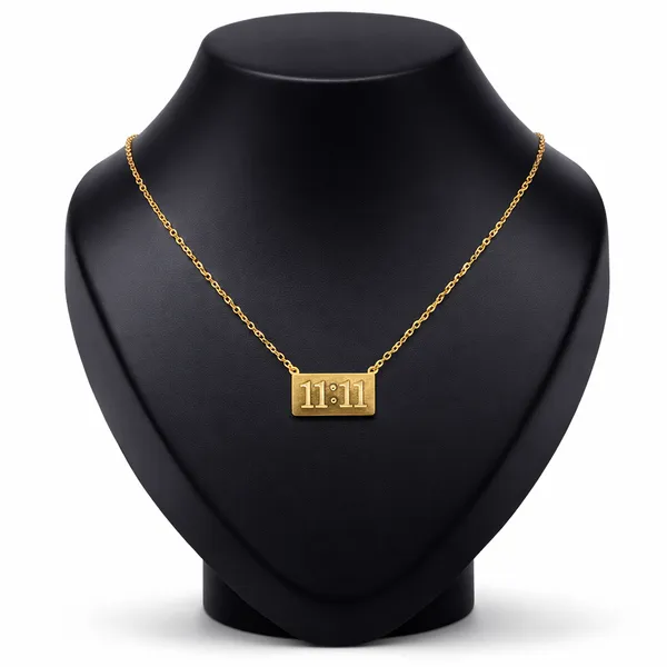 Ridhvee_Anti-Tarnish_Gold_Plated_11:11_Pendant_Necklace_For_Women_&_Girls_|_Minimalist_Number_Pendant_Chain_|_Skin_Friendly_Lightweight_Fashion_Jewellery_|_Rv-At-Cpd-009