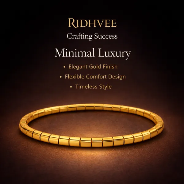 Ridhvee_Anti-Tarnish_Gold_Plated_Kada_Bangle_For_Women_&_Girls_|_Elegant_Bracelet_Kada_|_Skin_Friendly_Lightweight_Fashion_Jewellery_|_Rv-At-Kab-009