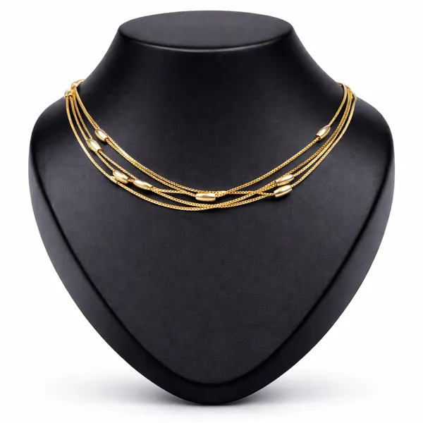 Ridhvee_Anti-Tarnish_Gold_Plated_Multi-Layer_Chain_Necklace_For_Women_&_Girls_|_Elegant_Layered_Bead_Chain_Necklace_|_Skin_Friendly_Lightweight_Fashion_Jewellery_|_Rv-At-Cpd-019