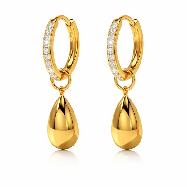Ridhvee_Anti-Tarnish_Gold_Plated_Charm_Hoop_Earrings_For_Women_&_Girls_|_Crystal_Studded_Hoop_With_Drop_Charm_|_Butterfly_Clasp_|_Skin_Friendly_Lightweight_Fashion_Jewellery_|_Rv-At-Erg-016