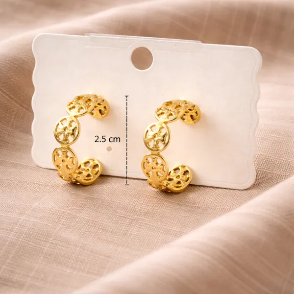 Ridhvee_Anti-Tarnish_Gold_Plated_Disc_Drop_Earrings_For_Women_&_Girls_|_Stylish_Long_Dangle_Design_|_Butterfly_Clasp_|_Skin_Friendly_Lightweight_Fashion_Jewellery_|_Rv-At-Erg-009