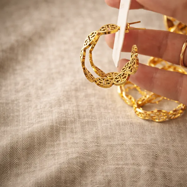 Ridhvee_Anti-Tarnish_Gold_Plated_Disc_Drop_Earrings_For_Women_&_Girls_|_Stylish_Long_Dangle_Design_|_Butterfly_Clasp_|_Skin_Friendly_Lightweight_Fashion_Jewellery_|_Rv-At-Erg-009