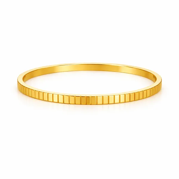 Ridhvee_Anti-Tarnish_Gold_Plated_Minimalist_Kada_Bangle_For_Women_&_Girls_|_Elegant_Textured_Bracelet_|_Skin_Friendly_Lightweight_Fashion_Jewellery_|_Rv-At-Kab-020