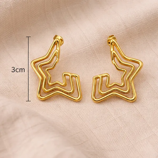 Ridhvee_Gold_Plated_Anti-Tarnish_Hoop_Earrings_For_Women_&_Girls_|_Skin_Friendly_Lightweight_Hoop_Earrings_|_Butterfly_Clasp_|_Minimalist_Everyday_Jewellery_|_Rv-At-Erg-002
