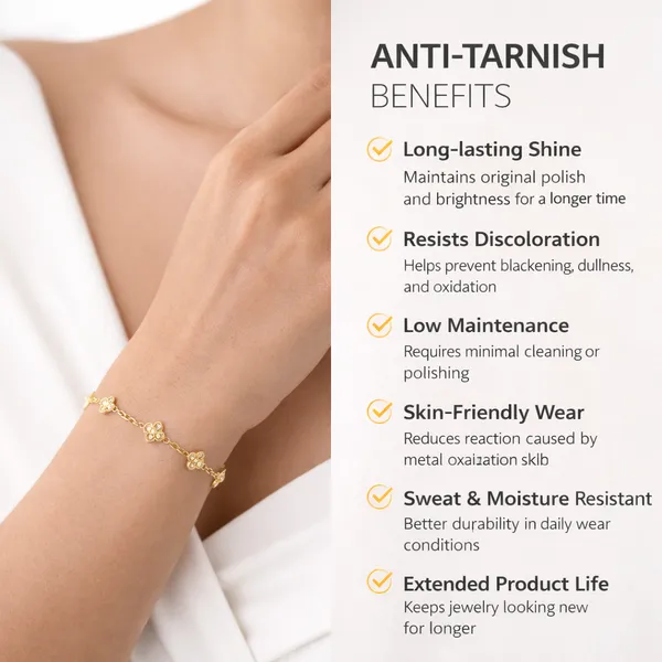 Ridhvee_Anti-Tarnish_Gold_Plated_Floral_Charm_Bracelet_For_Women_&_Girls_|_Elegant_Flower_Design_Adjustable_Chain_Bracelet_|_Skin_Friendly_Lightweight_Fashion_Jewellery_|_Rv-At-Brc-014