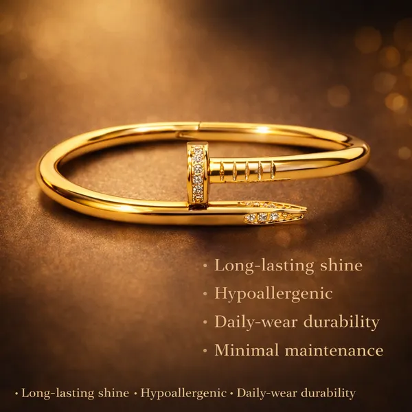 Ridhvee_Anti-Tarnish_Nail_Cartier_|_Fold-Over_Gold_Plated_Bangle_|_Skin-Friendly_No_Kada_Bracelet_With_Diamond_Accents_|_Elegant_Everyday_Luxury_Jewelry_-_Rv-At-Kab-002