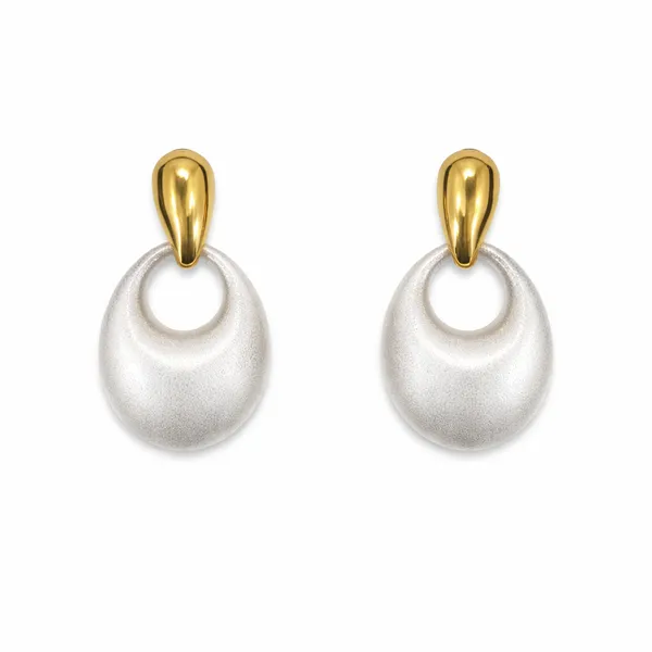 Ridhvee_Dual_Tone_Drop_Earrings_For_Women_|_Gold_Plated_Stud_With_Matte_Pearl_Finish_Dangle_|_Elegant_Lightweight_Statement_Earrings_For_Party,_Office_&_Daily_Wear