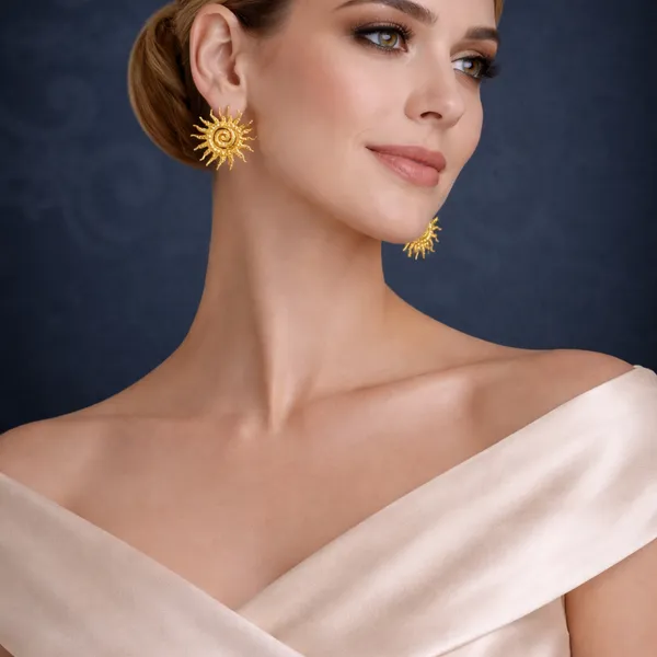 Ridhvee_Anti-Tarnish_Sun_Shaped_Gold_Plated_Stud_Earrings_For_Women_&_Girls_|_Skin_Friendly_|_Butterfly_Clasp_|_Minimalist_Statement_Earrings_|_Fashion_Jewellery_Gift_|_Rv-At-Erg-005