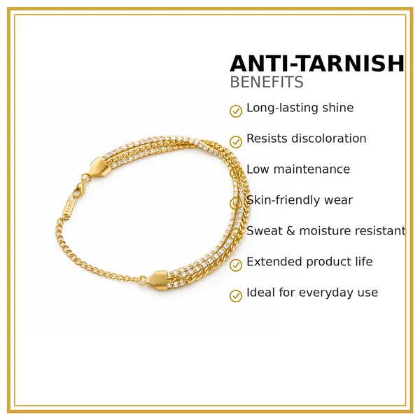 Ridhvee_Anti-Tarnish_Gold_Plated_Crystal_Chain_Bracelet_For_Women_&_Girls_|_Triple_Layer_Sparkling_Stone_Bracelet_|_Adjustable_|_Skin_Friendly_Lightweight_Fashion_Jewellery_|_Rv-At-Brc-012